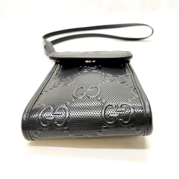 Gucci Shoulder Bag Black Leather mon-459-091025 - Picture 8 of 16